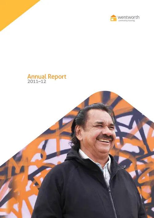 Annual report 2011 - 2012 cover page